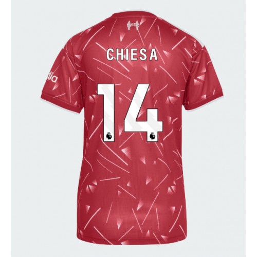 Fotbalové Dres Liverpool Federico Chiesa #14 Dámské Domácí 2026-27 Krátký Rukáv